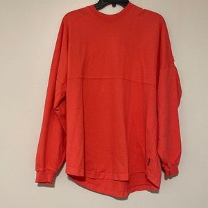 Spirit Vibrant Red Oversized Sweatshirt